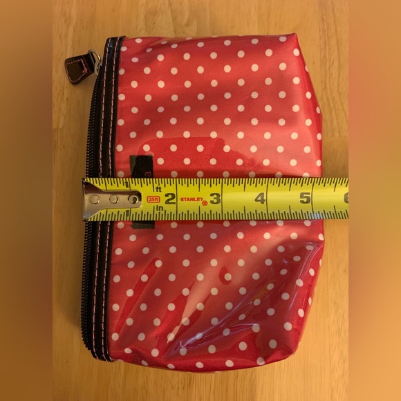 Pink Polka Dot Cosmetic Bag - Picture 8 of 12